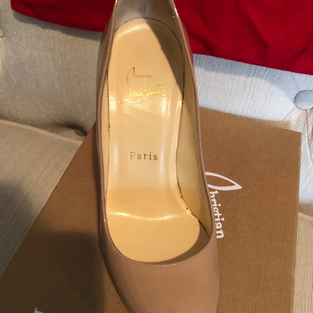 Christian Louboutin Bianca 140 Patent Calf - Picture 5 of 10